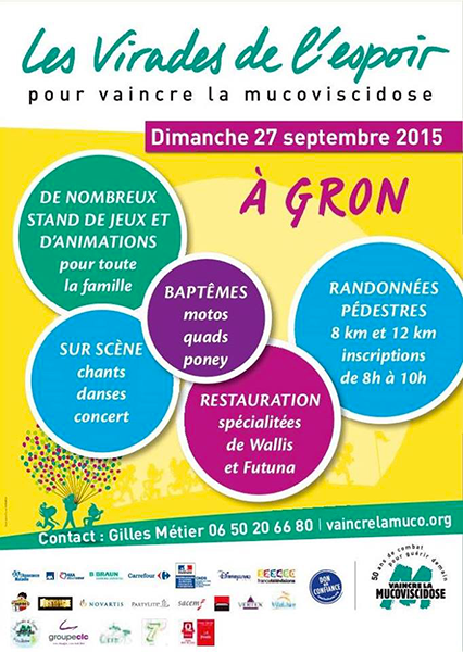 Affiche Virade 2015