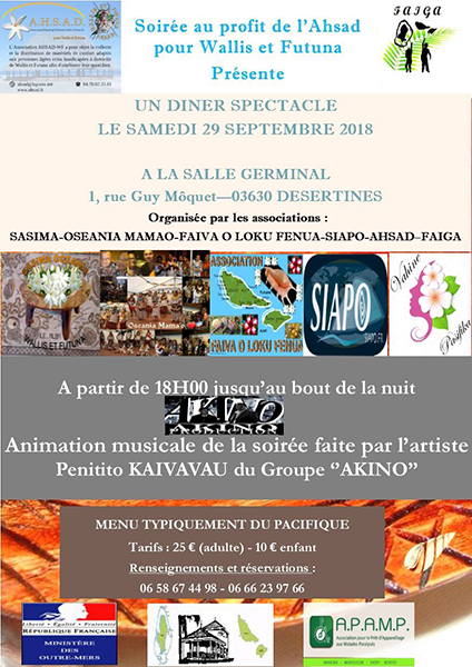 affiche soiree ahsad 2018